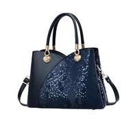 Limtula Borsa a tracolla moderna per lavorare spaziosa archiviazione comoda tracolla alla moda 2025 borsa con manico superiore borsa a tracolla di grande capacità per le donne, Blu, One Size