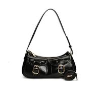 Limtula Borsa a tracolla retrò Borse a tracolla alla Borsa per ascelle in pelle PU Borse sotto ascella casual per donne e ragazze Borsa a tracolla piccola