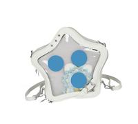 Limtula Borsa a tracolla zaino Itabag in pelle PU spilla con display Borse a tracolla a forma stella Cartelle per spalla a tracolla da donna