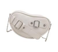 Limtula Borsa Borsa a tracolla alla Telefono a tracolla a forma cuore Messaggeri in pelle PU per pendolarismo alla Messaggeri a forma cuore per donna