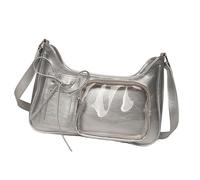 Limtula Borsa da pendolare da donna ispirata agli anime con design unico a fiocchi e pratiche borse a tracolla a tracolla per l ' uso quotidiano Borsa da lavoro casual da donna