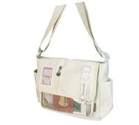 Limtula Borsa in nylon alla in stile scolastico giapponese per appassionati anime Borsa a tracolla pratica e spaziosa per cosplay