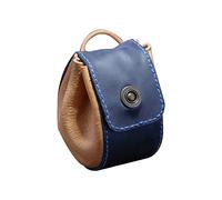Limtula Borsa per dadi in pelle vintage con coulisse per giochi di ruolo borsa portamonete borsa per gioielli borsa per giochi da tavolo accessori, Blu