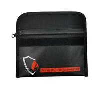 Limtula Borsa per Documenti Impermeabile con Isolamento Termico a 2000 ° F, Borsa per Documenti Impermeabile con Cerniere per Oggetti Valore, Borsa Sicurezza Portatile Non infiammabile
