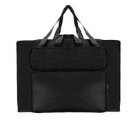 Limtula Borsa per il trasporto del tavolo da disegno, resistente all'acqua, custodia per il trasporto di artisti, per pittura su tela, poster, Nero