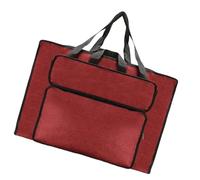 Limtula Borsa per il trasporto del tavolo da disegno, resistente all'acqua, custodia per il trasporto di artisti, per pittura su tela, poster, Rosso