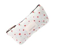 Limtula Borsa portapenne portatile Organizzatori matite scolastiche Astuccio floreale per gomme da cancellare, pennarelli, forbici, custodia