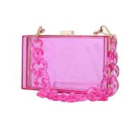 Limtula Borsa trasparente alla per amanti delle feste Borsa a tracolla Porta i tuoi oggetti con stile alle riunioni sociali Moderna pochette per feste