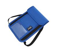 Limtula Borse da viaggio Portafoglio da collo Porta passaporti di famiglia Organizzatori Custodia con blocco RFIDS Borse da collo nascoste Donne Uomini Porta Passaporto Per Viaggio, Blu, One Size