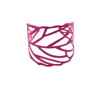 Limtula Bracciale con ritaglio ornato Bracciale leggero con costruzione in ferro Gioielli alla per le donne Gioielli audaci