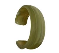 Limtula Bracciale rigido moderno geometrico in acrilico per donna, gioielli strutturati leggeri per l ' uso quotidiano e per le feste Bracciale da donna forma irregolare