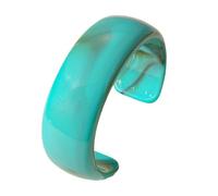 Limtula Bracciale rigido moderno geometrico in acrilico per donna, gioielli strutturati leggeri per l ' uso quotidiano e per le feste Bracciale da donna forma irregolare