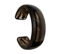 Limtula Bracciale rigido moderno geometrico in acrilico per donna, gioielli strutturati leggeri per l ' uso quotidiano e per le feste Bracciale da donna forma irregolare