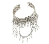 Limtula Braccialetti da polso per danza del ventre Bellissimo bracciale per danza del ventre Decorazione per braccio Gioielli da donna Bracciale alla