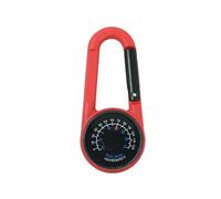 Limtula Bussole Piccole Moschettone Bussole Doppie Termometri Rilascio rapido Zaino da Trekking per Alpinismo Fibbie Portachiavi da Campeggio Leggero