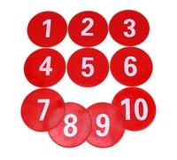 Limtula Calcio Non Colpi Non Colpisci I Marcatori Footworks Che Allenano Tappetino Tappetino Riferimento Punti per Pavimenti Numerati Marcatori Calcio Dist Dischi da Slip