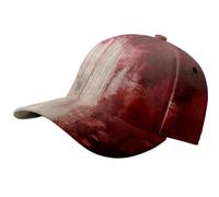 Limtula Cappelli da baseball di Halloween con colore sanguinante cappello unisex regolabile per festival festa a tema cosplay costume cappelli di Halloween