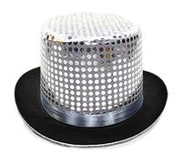 Limtula Cappello a Cilindro Cappello Pork Pie Spettacolo teatrale Mago Top Bowler Mago eseguito per Bambini