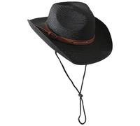 Limtula Cappello a Larga alla Cappello Paglia Panama Traspirante dal Design Classico Occidentale per riunioni Eventi Confortevoli e in Spiaggia Occidentali