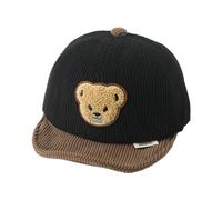 Limtula Cappello con visiera per bambino ricamato orso cappello cartone animato visiera curva baseball infantile lingua cap per ragazzo ragazza 6-24 mesi bambino ragazze caldo bambino ragazzo cappello