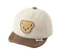 Limtula Cappello con visiera per bambino ricamato orso cappello cartone animato visiera curva baseball infantile lingua cap per ragazzo ragazza 6-24 mesi bambino ragazze caldo bambino ragazzo cappello
