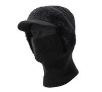 Limtula Cappello da Cacciatore Cappello Colbacco Addensato, Black