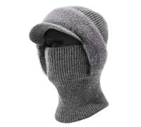 Limtula Cappello da Cacciatore Cappello Colbacco Addensato, Dark Grey