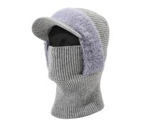 Limtula Cappello da Cacciatore Cappello Colbacco Addensato, Light Gray