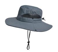 Limtula Cappello da Cappello da Pescatore Traspirante con Corda Antivento Parasole Parasole per Cappelli a Secchiello Regalo a all ' Aperto per Donna