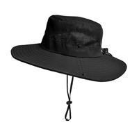 Limtula Cappello da Cappello da Pescatore Traspirante con Corda Antivento Parasole Parasole per Cappelli a Secchiello Regalo a all ' Aperto per Donna