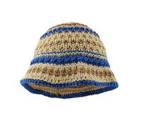 Limtula Cappello da Pescatore da Donna per Adolescenti Cappello da Pescatore Pieghevole da Esterno a Larga Estate Anti-UV Cappelli all ' Uncinetto per Donna Estivo all ' Uncinetto per Esterno