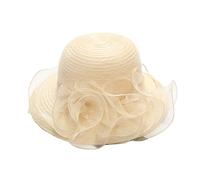 Limtula Cappello Fascinator Chiesa Fascinator Derby Cappello per Le Donne Chiesa Organza Tea Party Matrimonio Bombette Cappello da da Donna