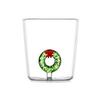 Limtula Care Vetro Natale Con Disegni Tazza Vetro Stagionale Con Ghirlanda Natalizia Elegante Bicchiere Per Regali Da Regali.