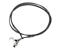 Limtula Cavigliera da donna semplice con Boemia, stella, cuore, perline, corda in pelle, cavigliera da donna, spiaggia estiva, in pelle, stile bohémien