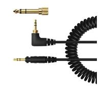 Limtula Cavo a Spirale per Cuffie per Auricolari EAH-DJ1200 con Adattatore da 6, 35 mm Che migliora la compatibilità della connettori per Cuffie