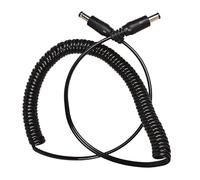 Limtula Cavo Alimentazione DC5.5x2.5mm con Spirale Flessibile a Molla per Trapano per Unghie per Varie Macchine per Trapano per Unghie per Uso Portatile in Salone