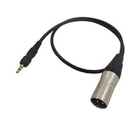 Limtula Cavo bilanciato TRS XLR da 3, 5 mm con bloccaggio per Ricevitore Microfono con Uscita UWP-V1 UWP-D11 D21