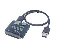 Limtula Cavo convertitore SASDrive per computer da USB 3.0 a 29 pin Supporta più sistemi operativi Alimentazione 12 V richiesta per compatibilità SFF 8482 SASto USB senza scheda RAID