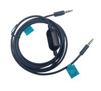 Limtula Cavo da Gioco sostitutivo per G233 / G433 con Controllo del Volume, Microfono disattivato, Cavo sostitutivo da 2 m