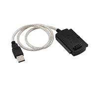 Limtula Cavo da USB 3.0 a IDE/per disco rigido desktop con porta seriale parallela IDE da 2, 5/3, 5 pollici Cavo dati 60 cm / 23, 62 pollici
