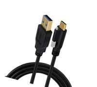 Limtula Cavo Dati Porta USB 3.0 C velocità con Dettaglio bloccaggio a Doppia Vite e connettore Rinforzato per Cavo Collegamento Sicuro con bloccaggio a Vite