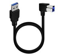 Limtula Cavo USB 3.0 Lunga Durata, Cavo USB 3.0 da A a B Super Veloce per Driver Rigido Esterno, Scanner e Altri Dati USB Lunghi 0, 5 m