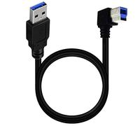 Limtula Cavo USB 3.0 Lunga Durata, Cavo USB 3.0 da A a B Super Veloce per Driver Rigido Esterno, Scanner e Altri Dati USB Lunghi 0, 5 m
