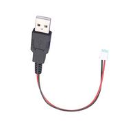Limtula Cavo USB Maschio a XH2.54 2P Terminali Cavo Alimentazione 2Core per Trasmissione Alimentazione e segnali in progetti Connettori elettronici