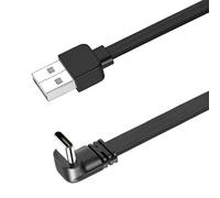 Limtula Cavo USB Tipo C a Gomito da 90 Gradi da 65 W Tipo C a USB Maschio Cavo Dati Ricarica Rapida per registratori per Auto Portatili a Cavo