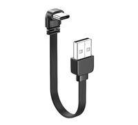 Limtula Cavo USB Tipo C a Gomito da 90 Gradi da 65 W Tipo C a USB Maschio Cavo Dati Ricarica Rapida per registratori per Auto Portatili a Cavo