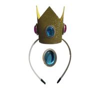 Limtula Cerchietto per capelli da principessa, elegante coroncina per capelli, decorazione per la testa di compleanno, per bambini e adulti