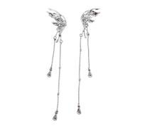 Limtula Clip per Orecchie in Metallo Rimovibili da 2 per Cuffie | Accessori Decorativi con ciondoli a Farfalla Clip per Auricolari da Viaggio