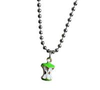 Limtula Collana a catena con perline, Ciondolo con frutta giocosa, Accessorio in lega con vestibilità regolabile, Accento per l ' outfit quotidiano, Gioiello a strati Collana con ciondoli frutta con