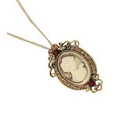 Limtula Collana con ciondolo scultura con accento Collana in lega con catena per le donne Ciondolo impreziosito da gioielli retrò da indossare ogni giorno